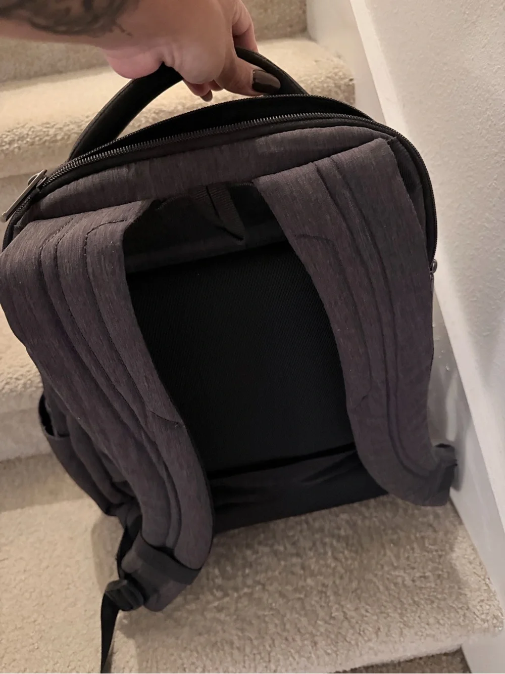 Samsonite Unisex Charcoal Gray Daily Backpack 19” Travel